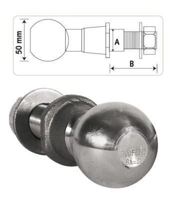 Ackerschienen-Kugelbolzen â Bild 4