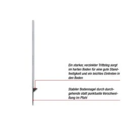 Kunststoffpfahl "long Life"