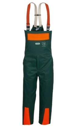 Schnittschutz-Latzhose GrĂĽn