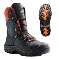 Sicherheits-Forstschutz-Lederstiefel