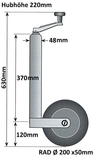 Stützrad – Bild 4