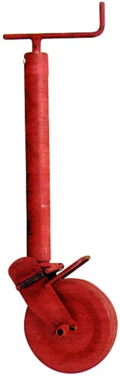 Stützrad Halbautomatisch